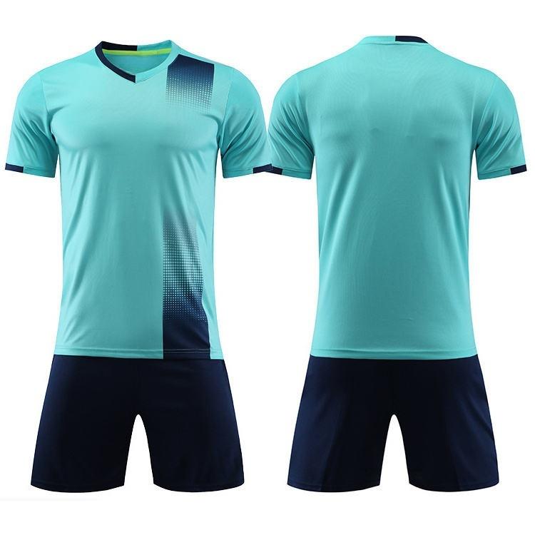 Custom Design 100% Polyester High Quality Men Soccer Jersey Uniform Sublimation Digital Printing Football Jersey Set