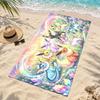 Digimon Microfiber Beach Towel Quick Dry Sand Free Lightweight Beach Towels for Travel Swimming Camping