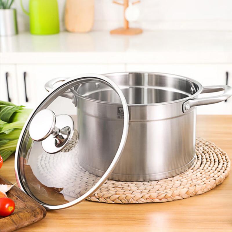 Kangbahe European Style 304 Stainless Steel Soup Pot