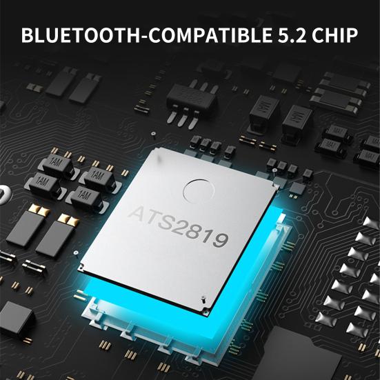 BL09 Bluetooth-compatible Earphone Low Latency Rechargeable Open Ear Bone Conducting Stereo Wireless Headset