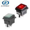 KCD 6-Pin Gray Waterproof Rocker Microswitch Boat-shaped Instrument Switch