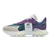 Li Ning Overload Reflective Culture Shock Absorption Non-Slip Low-Top Casual Shoes Women Casual Shoes Blue Spruce-Green ARYR026-5