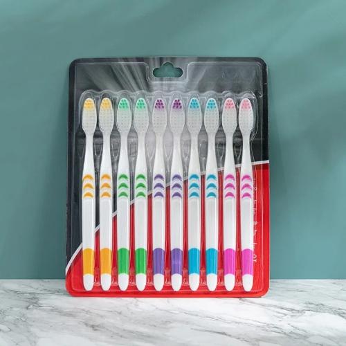 

10Pcs BQB White Moon Ten Pack Adult Soft Hair Toothbrush Soft Hair Accessories
