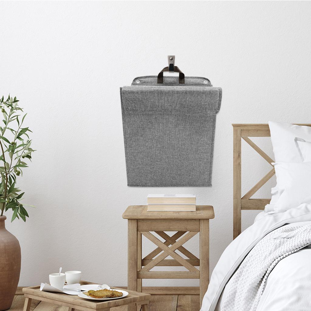 Large Foldable Laundry Basket Dustproof Fabric Collapsible Clothes Hamper for Laundry Storage Bedroom Bathroom Living Room