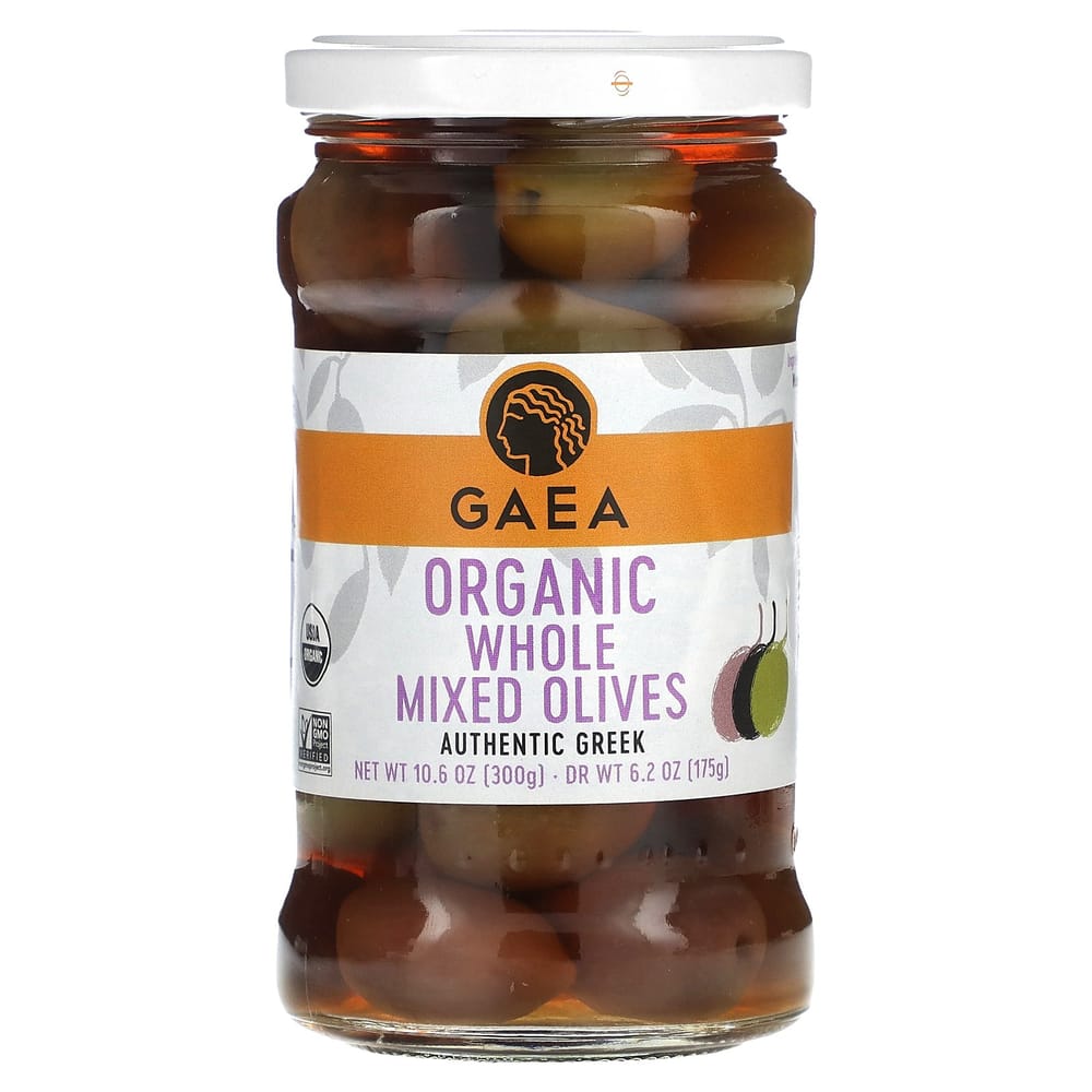 iHerb Gaia Mixed Olives 300g (10.6oz)