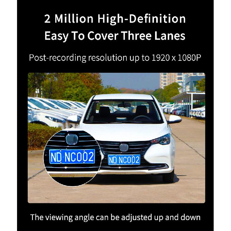 12" Ips Touch Screen 4K Front Camera Dash Cam - Supports Wireless Carplay/Android Auto With G-Sensor & Fm Transmitter