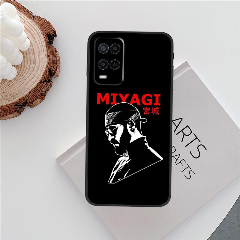 MiyaGi Andy Panda Case For Oppo A18 A38 A58 A78 A98 A79 A40 A60 A80 A16 A76 A96 A15 A74 A94 A54 A77 A17 Cover