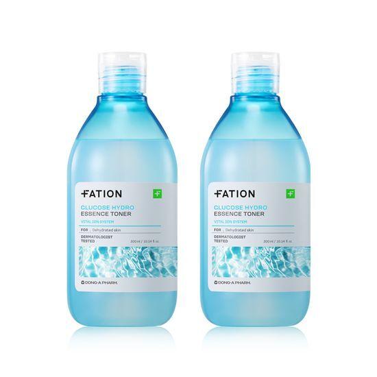 FATION Glucose Hydro Essence Toner 300ml Double Plan (2 Units)