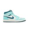 Air Jordan Wmns Air Jordan 1 Mid SE Bleached Turquoise DZ3745-300