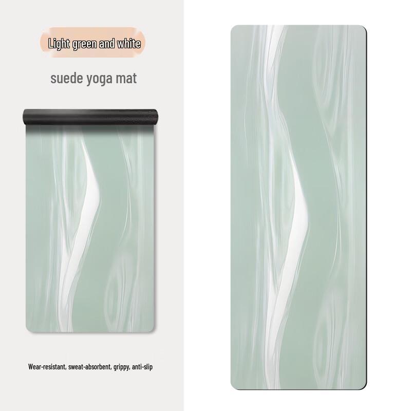Xinjingzhou Thickened Suede Printed Yoga and Dance Mat