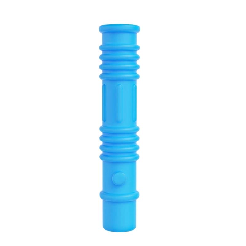 Chewable Pencil Covers Silicone Pencils Extender Pencil Tip Protector Stress Relief Sensory Toy for Kids Toddler Writing