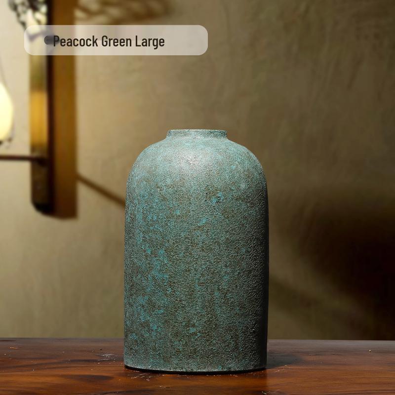 Цветочная керамическая ваза из Цзиндэчжэня для украшения столовой и гостиной