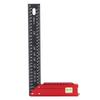 Right Angle Ruler 12 Inch Aluminium Alloy Multifunctional High Accuracy Thickened L Square Ruler