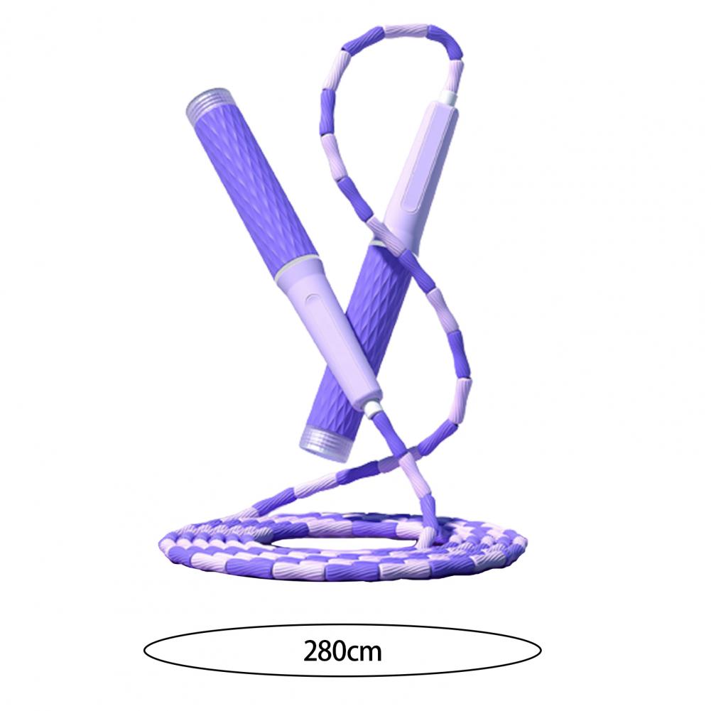 Adjustable Jump Rope Professional Segmented Adjustable Jumping Rope Anti-Skid Unisex Jumping Training Rope Training Supplies 1pcs