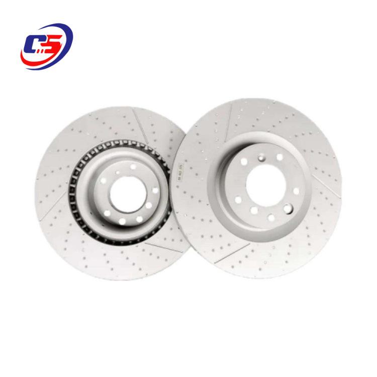 

Compatible Front Brake Discs for Mercedes W463 G300/G320/G400/G500 (4634210112, 4634210312) 4634210112 4634210312
