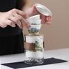 Chinese Ceramic Portable Kung Fu Travel Tea Set