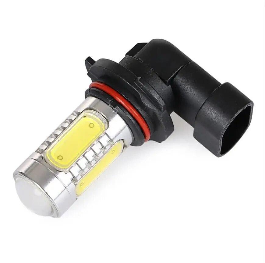 

5 COB LED H10 Лампа Противотуманная фара Парковочная неполярная лампа PY20D 7,5 Вт 9145 Объектив автомобильного проектора Янтарный Ледяной Синий Розовый