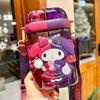 Sanrio Kids Tritan Straw Cup With Double Drinking Compartments For School And Travel