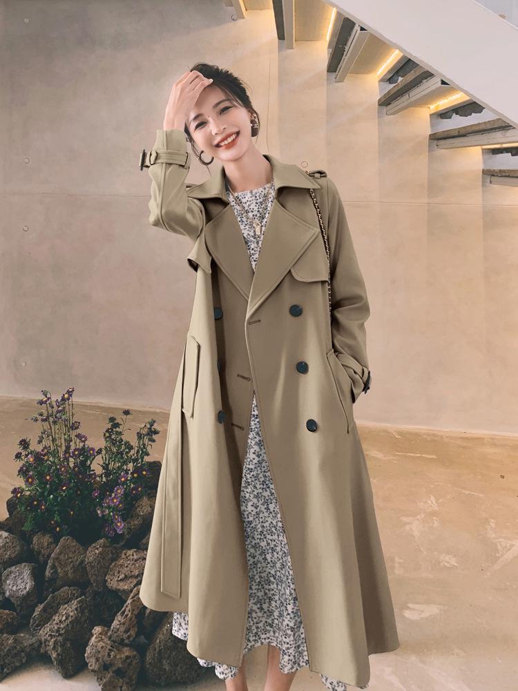 Women's British Style Slimming Trench Coat - Autumn 2025 Edition