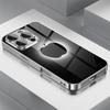 Simple Black White Style For Apple Pattern Glass Electroplated Case For iPhone 17 16 15 14 13 12 11 Pro Max Plus 16E 17Air Cover