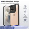 Průhledný silikonový kryt pro Motorola Edge 60 Neo edge60 Neo PC záda TPU nárazník Nárazuvzdorný Průhledný kryt na telefon