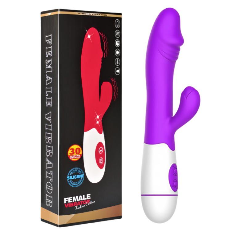 G-Punkt Vibrator mit Dualer Vibration & Variabler Frequenz für Weibliche Selbstbefriedigung