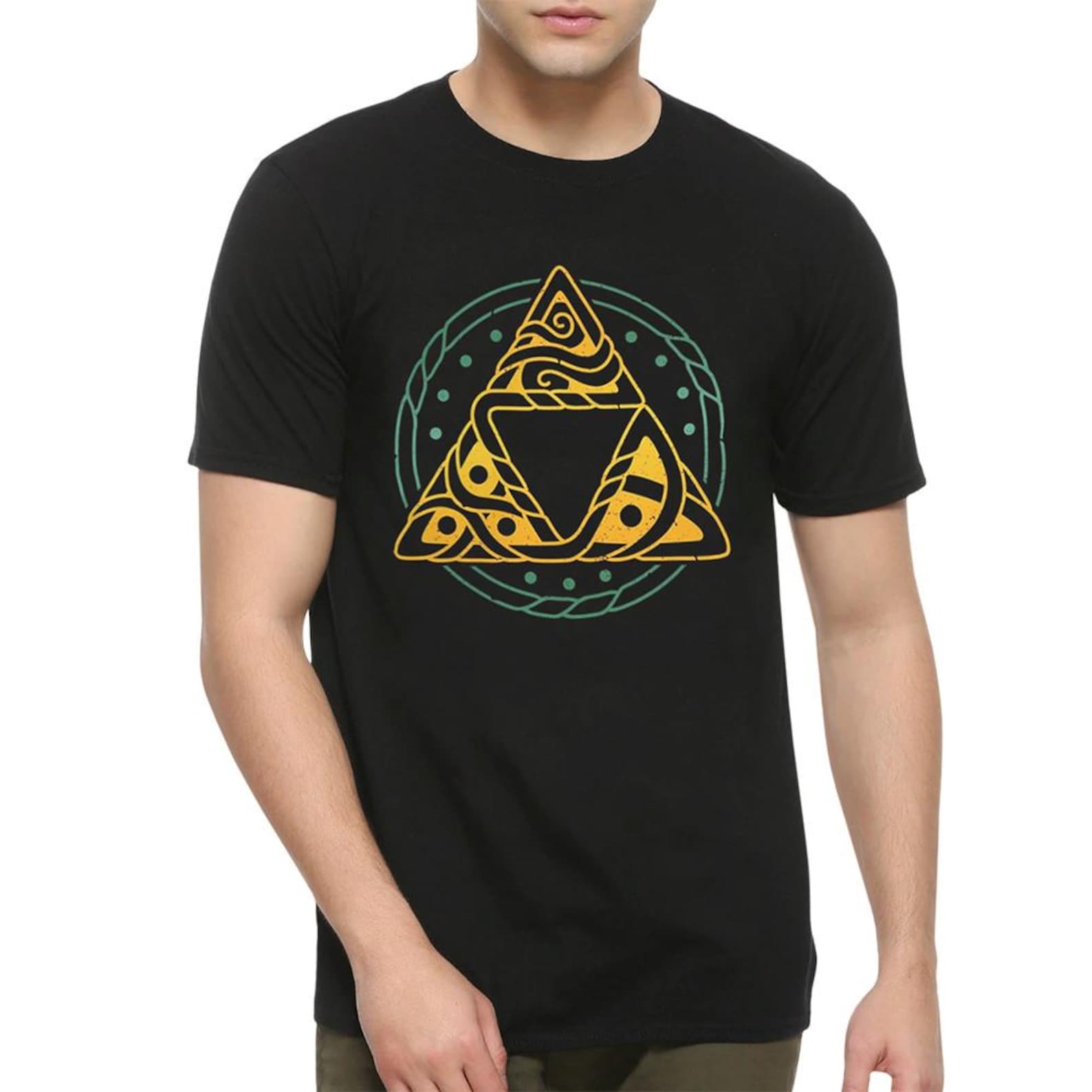 The Legend of Zelda Triforce T-Shirt, Men s and Women s Sizes (ZEL-021543) S