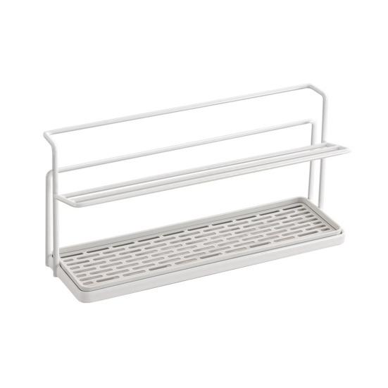 Carbon Steel Drain Cup Holder Upside-Down Design Stable Base Quick Drying Cup Rack Tea Cup Organizer