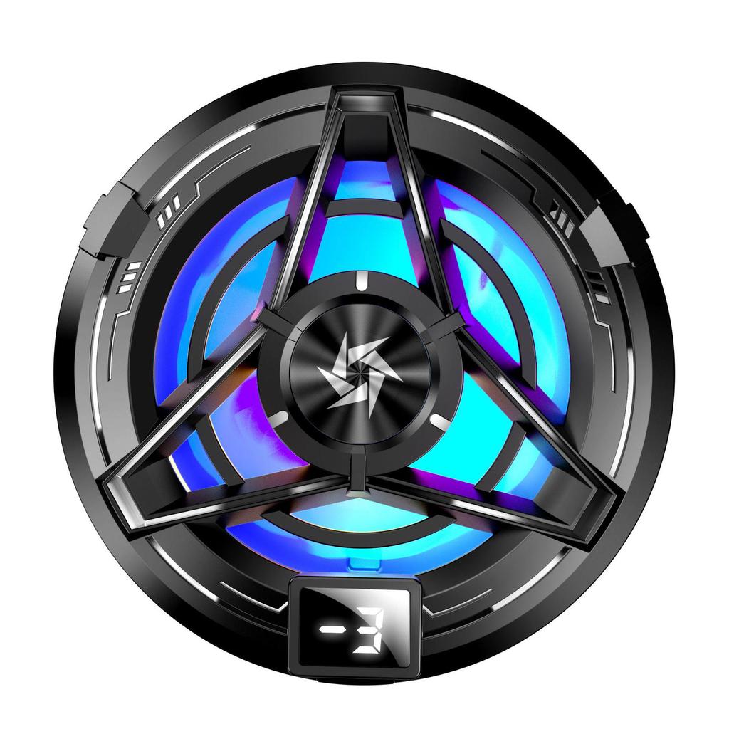 SL17 Gaming Phone Cooler: Semiconductor Suction Clip with Digital Display