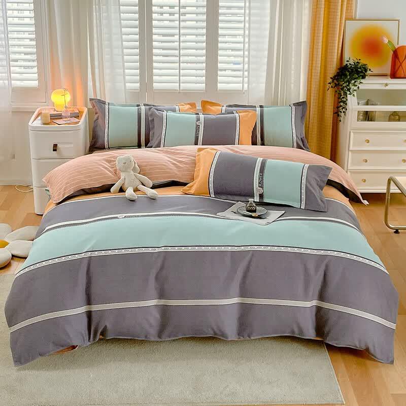 Grace Baroque 4-Piece Polyester Bedding Set