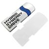 RE021Pcs 3D Car Styling Hybrid Synergy Drive Metal Car Stickers Emblem Auto Badge Decal For Toyota Prius Camry Crown Auris Rav4s Car