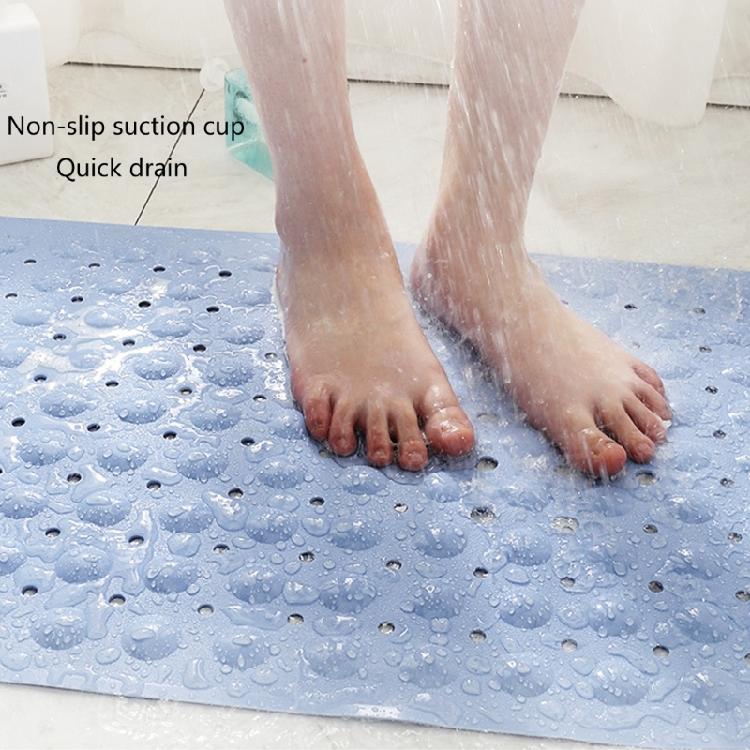 Comfort PVC Bathtubs Mats Suction Cup Stability, AntiSlip Water Proof Shower Bath Mats for Elderly and Children