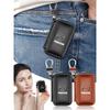 1 Stück Leder-Emblem Auto Schlüsselhülle Schlüsselanhänger Reißverschluss Schlüsselhülle Tasche Für Mazda CX5 2 CX3 CX9 MX5 RX8 Axela Demio MS CX5 2 Axela Demio Atenza MS GJI GH BK MP