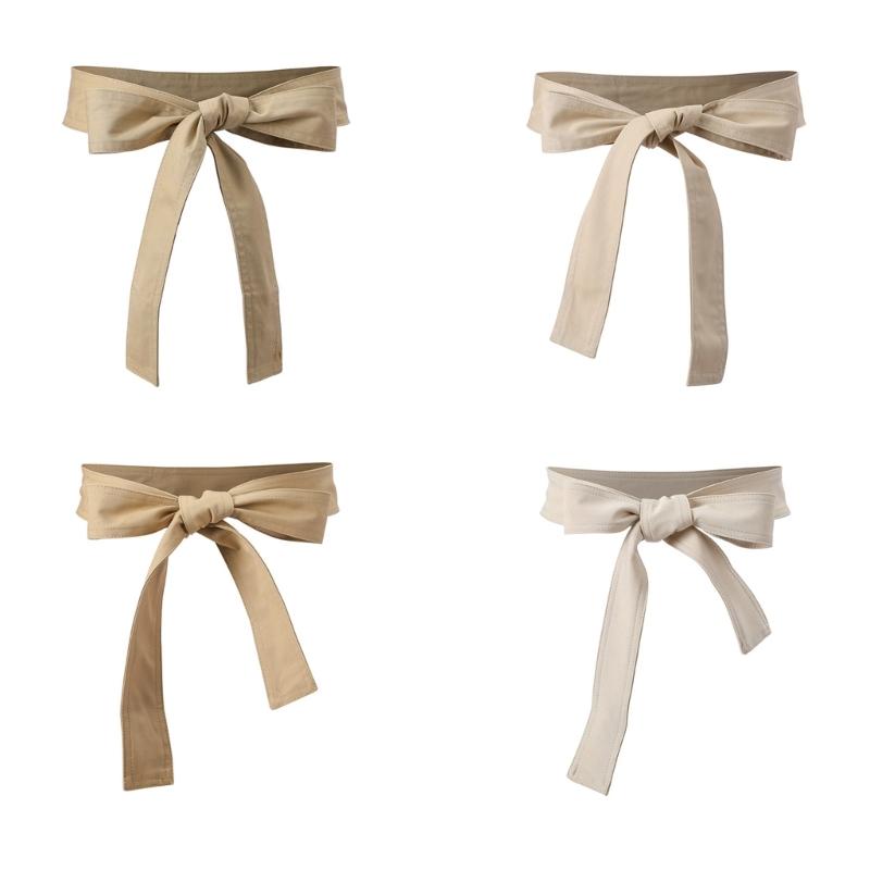 Ribbon Sash Waist Styling Belt Trench Coat Waist Belt All Matching Waist Sash