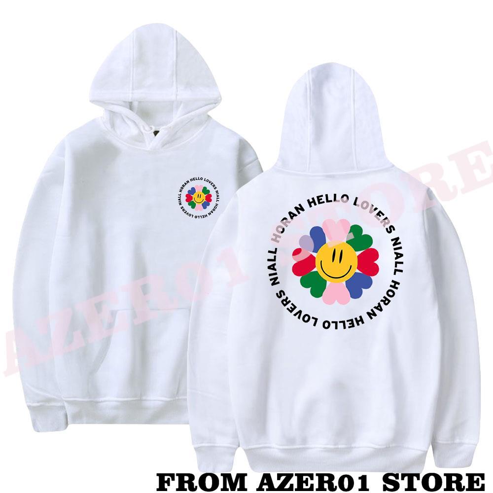 

Найл Хоран Толстовка с капюшоном Hello Lovers Лаванда Мерч Женщины Мужчины Толстовка с длинным рукавом Осенняя повседневная уличная одежда