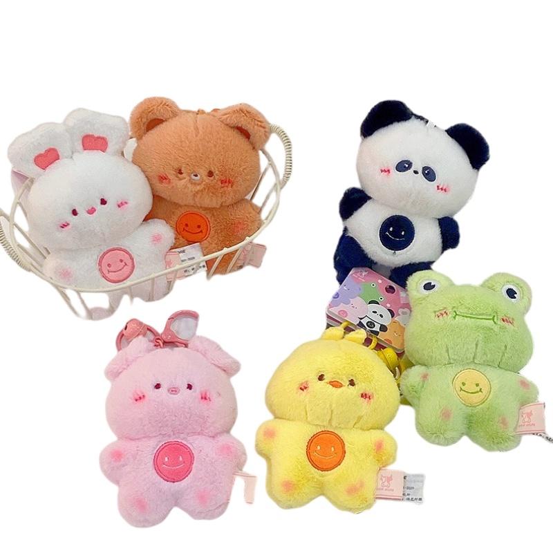 Weiches Plüschtier Taschenanhänger Schlüsselanhänger Puppen Ideal für Hochzeiten Geburtstage Abschlussfeiern und mehr