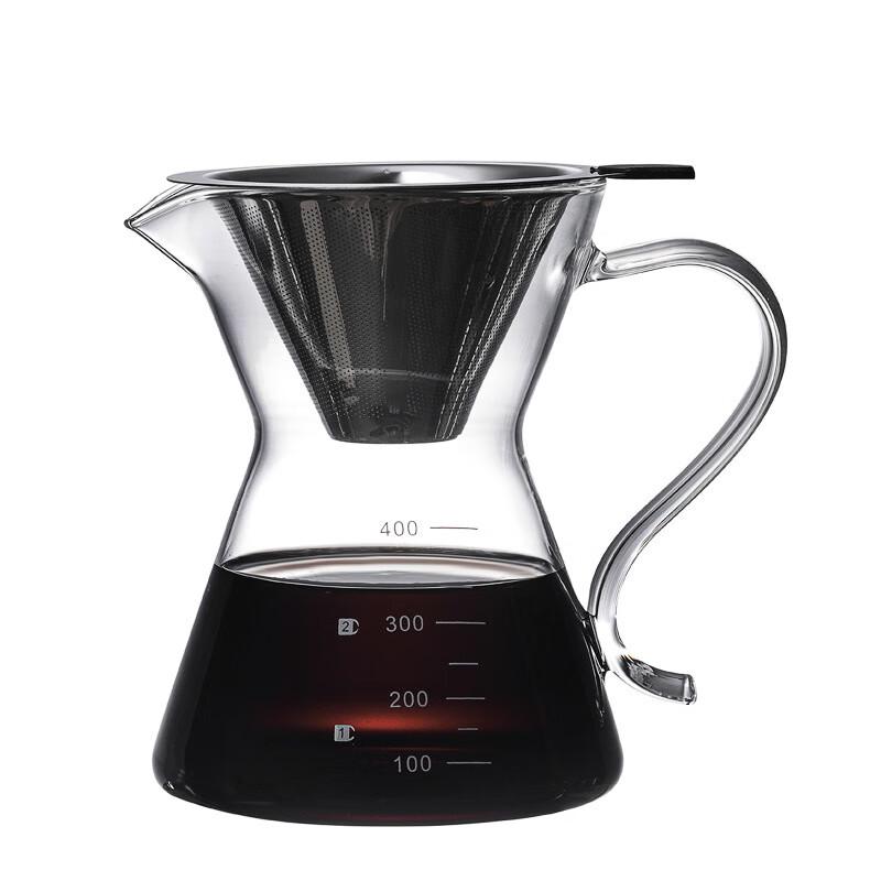 LISM Glass Pour-Over Coffee Pot