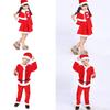Santa Clauses Costume Santa Suit Christmas Santa Dressing Up Costume Accessories