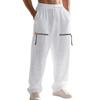 Men's Casual Cargo Pants Workout Joggers Stretch Sweatpants Casual Hiking  Pants With Multi Pockets
