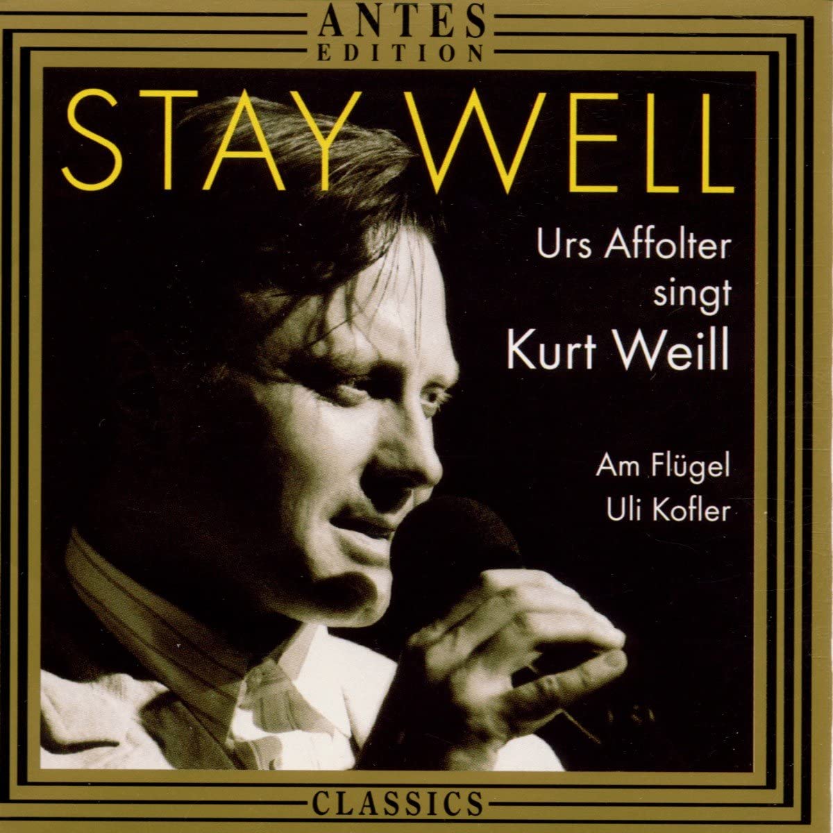 

CD KURT WEILL - Stay Well 17 Songs Non Japan Classical Used