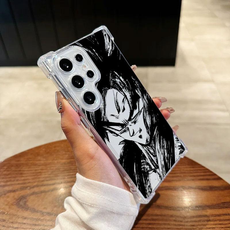 Super Saiyans Vegeta Goku Frieza Anime Phone Case For Samsung Galaxy S25 S26 S24 FE S23 S22 S21 S20 Ultra S26 Plus S25 FE Cover