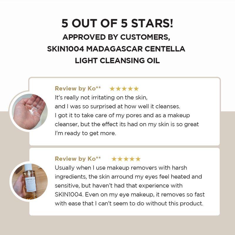 Skin1004 Madagascar Centella Leichtes Reinigungsöl 30ml