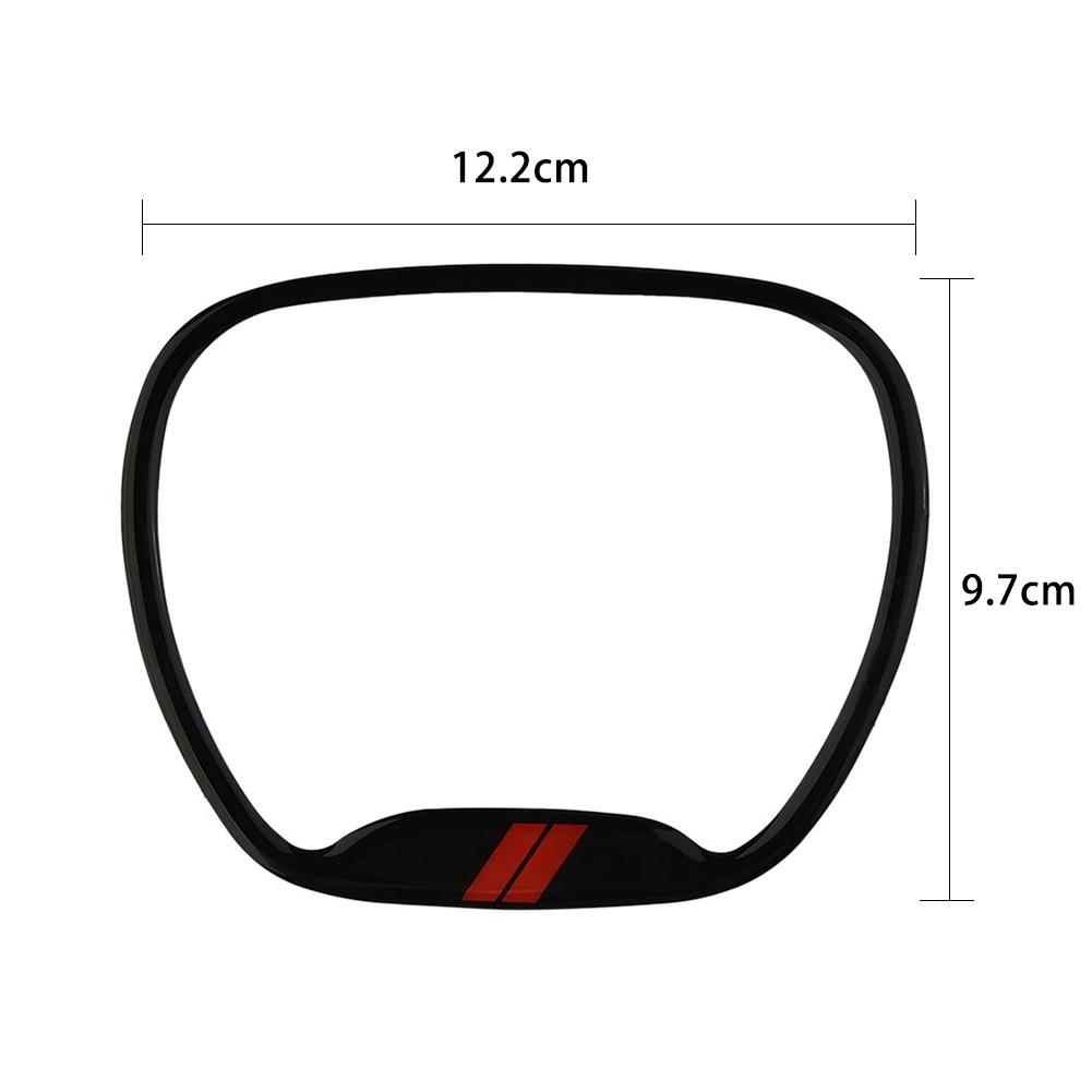 Car Steering Wheel Center Ring Cover Accessories Black Cover