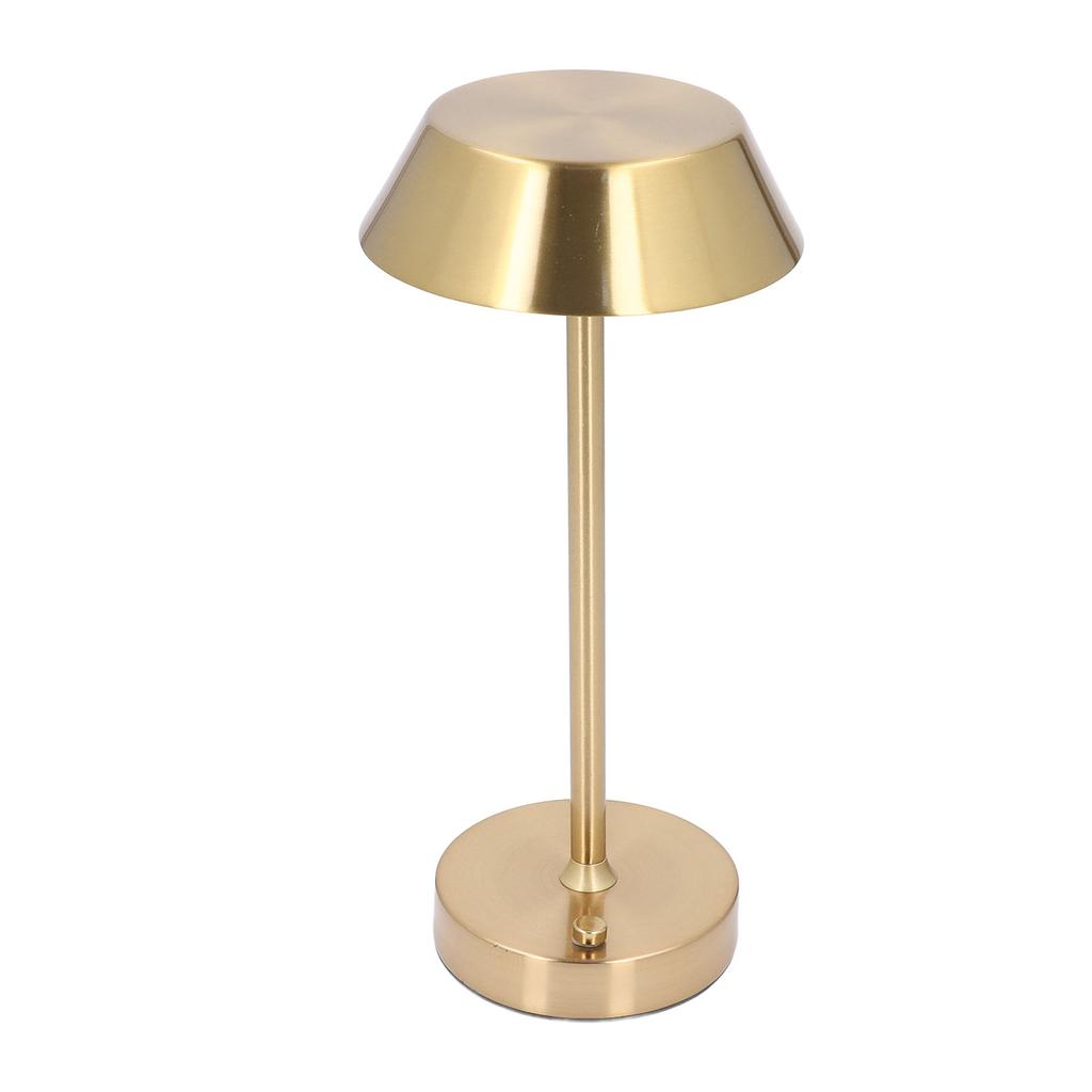 Trådløs bordlampe 3 fargetemperatur trinnløs dimming 2000mAh batteridrevet berøringslampe