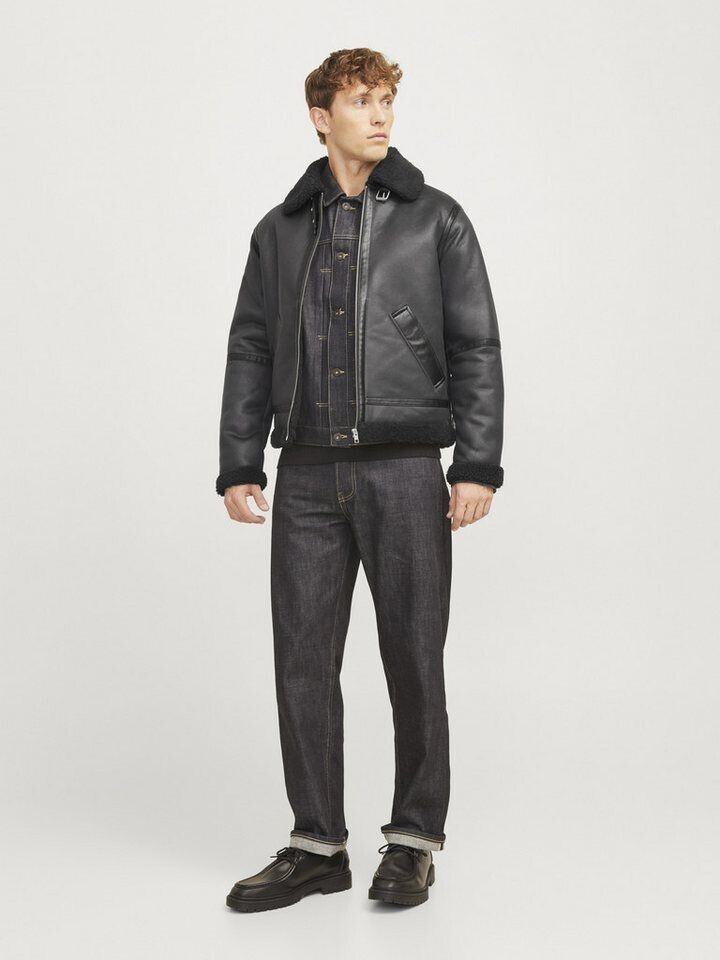 Зимняя куртка Jack & Jones Jorcole Aviator Jacket (12261819) черный