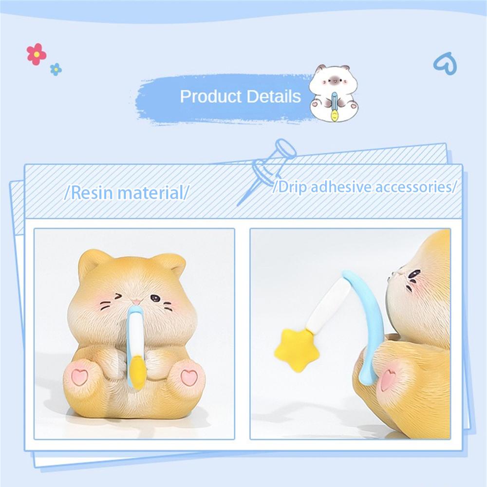 Cat Decoration Unique Cute Accessories Vivid Details Exquisite Craftsmanship Desktop Decoration Micro Landscape Funny And Cute
