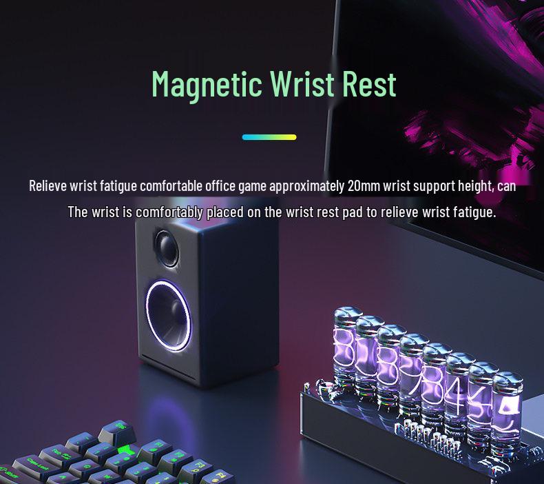 Mechanical Feel Wired Keyboard and Silent Mouse Set for Gaming and Office Use