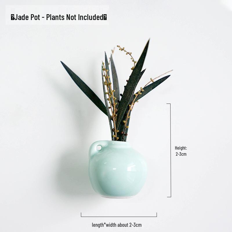 Chinese Style 3D Ceramic Fridge Magnet: Creative Decoration