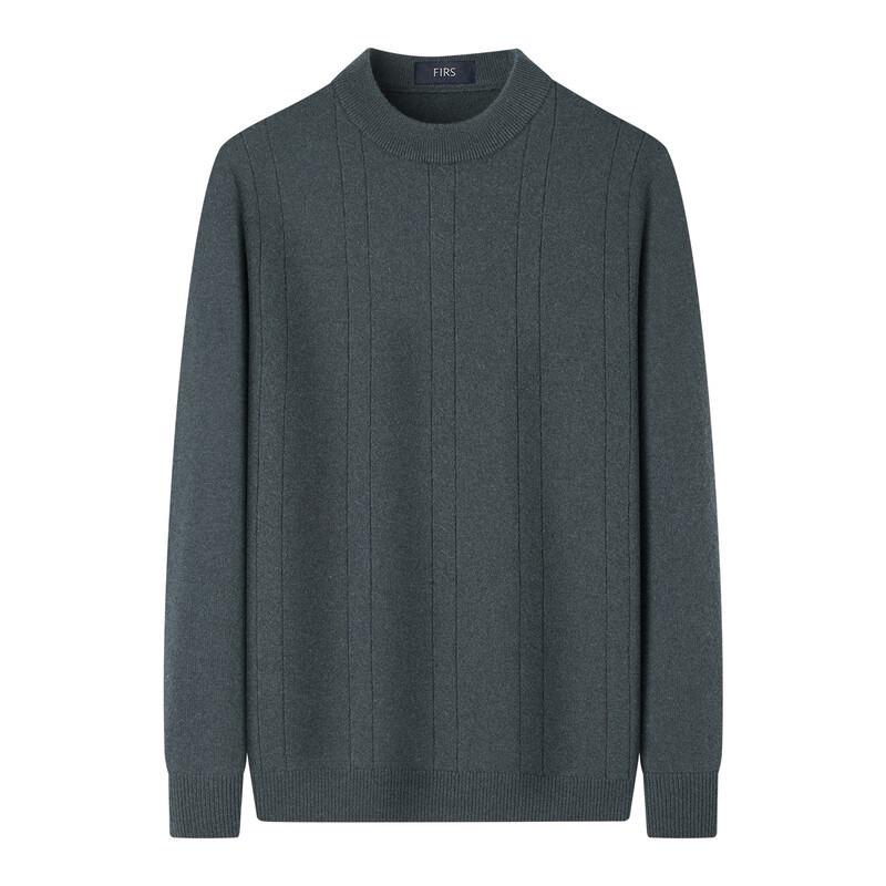Shanshan Men's 30% Cashmere Blend Crew Neck Sweater