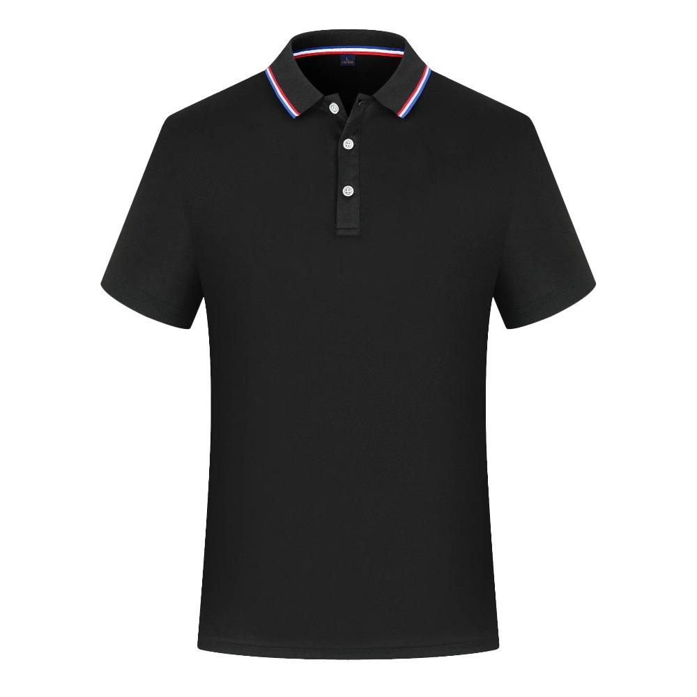 New Men's Polo Shirt Casual Solid Color Short Sleeved Tee Summer High-Quality T-Shirts Fashionable Comfortable Versatile Tops